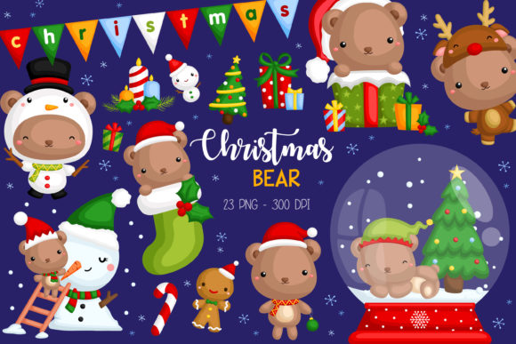Christmas Bear Clipart: A Designer's Stitch Review