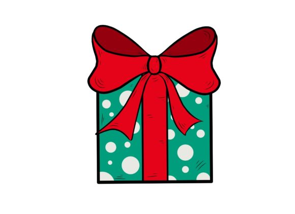 Christmas Presents Illustration for Festive Blog Graphics