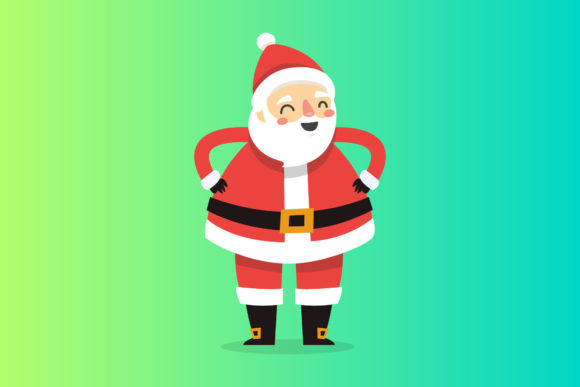 Christmas Santa Vector Design: Festive Illustrations