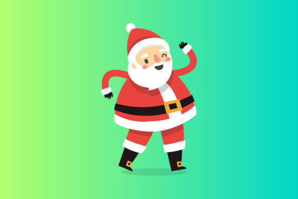 Christmas Santa Vector: Festive Illustrations for Crafts