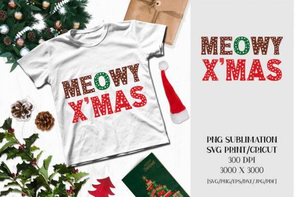 Christmas Sublimation MEOWY X MAS: Illustrations Review