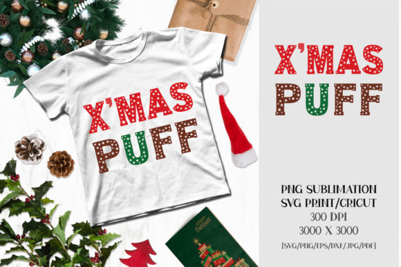Christmas Sublimation X mas Puff: Festive Illustrations Review