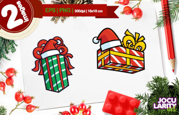 Funny Christmas Gifts Cartoon Vector: Top Illustrations