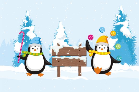Penguin in Christmas Season: A Designer's Review for Holiday Stitching