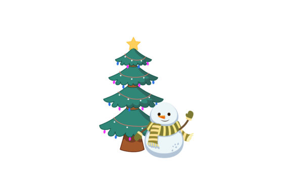 Review: Christmas Tree and Snowman Illustrations