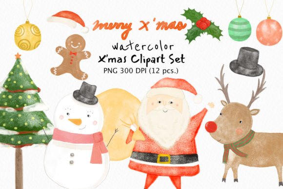 Santa Claus and Friends: Festive Illustrations