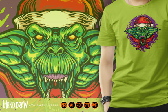 Scary Goblin Christmas Hat Illustrations Review