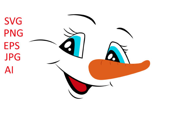 Snowman Face, Christmas Snowman: Illustrations Review